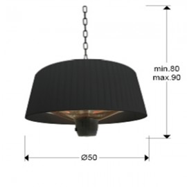Estufa Suspension Heat I 1500W 747288