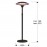 Estufa De Pie Heat Vulcan 2100W 748261