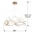 Lampara Led Molly 80Ø Oro Rosa 763967