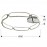 Plafon Led Colette Ø80 Cromo Dim 786577D