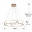 Lampara Led Colette 60Ø Oro Rosa 786716