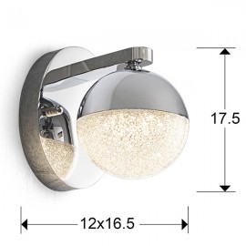 Aplique 1L Led Sphere Ø12 793168