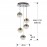 Lampara 5L Led Sphere ColorØ33Dim 793534D