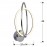 Aplique Led Ocellis Cromo 814010