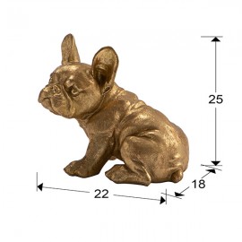Figura Bull Frances Oro 816601