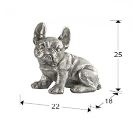 Figura Bull Frances Plata 816625