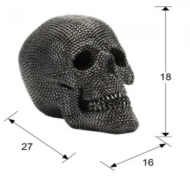 Figura Peq Calavera Negro 824729