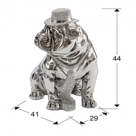 Figura Mediano Bull Dog Cromo 841207