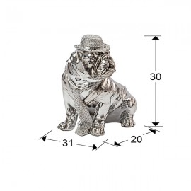 Figura Bull Dog Cromo 841351