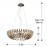 Lamp Ariadna Champagne 12L Dimable 876124D