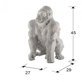 Figura Gorila Plata 957014