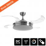 Mdc Ventilador Retractil Mistra Dc Niquel 5-7745-35-09