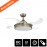 Mdc Ventilador Retractil Mistra Xs Dc Cuero 5-7950-43-09