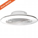Ventilador ALISIO XL Blanco DC 58W Led 95W Mando 7490