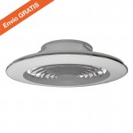 Ventilador ALISIO XL Plata DC 58W Led 95W Mando 7491