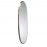 Espejo Aries Oval 136X36 Plata 119474