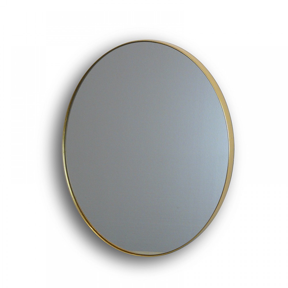 Espejo Orio Oval 51X61 Oro 127233