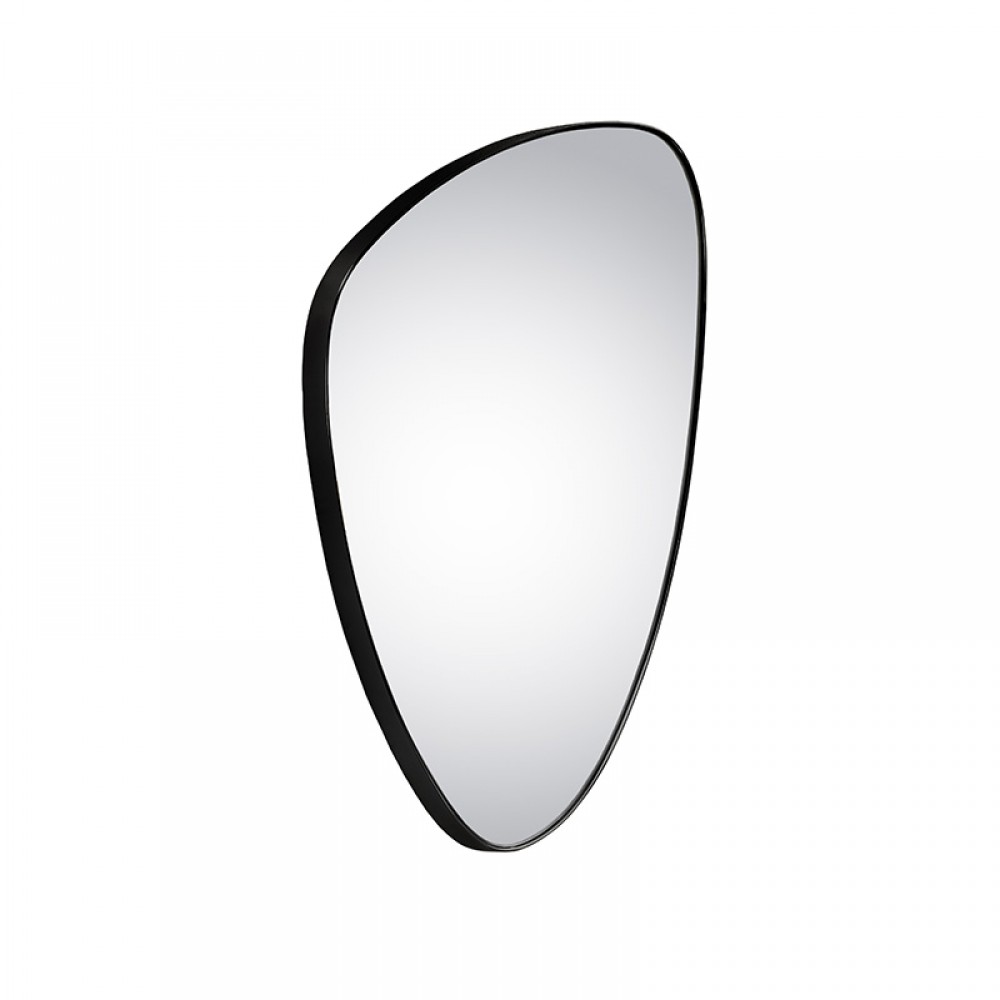 Espejo Orio Triangular 84x55 Negro 127369
