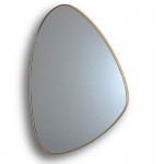 Espejo Orio Triangular Oro 84X55 127387