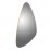 Espejo Orio Triangular Oro 168X81 127646