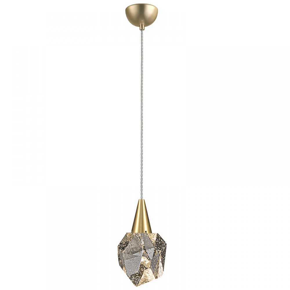 Lampara Aquaria 1 Luz oro mate 157025