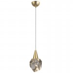Lampara Aquaria 1 Luz oro mate 157025