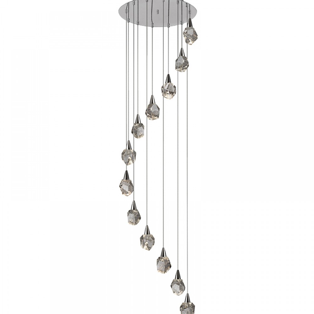 Lampara Aquaria 12 Luces cromo 157308