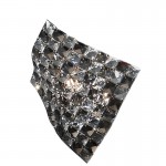 Aplique Led Saten 1L Cromo Cristal Facetados 160785