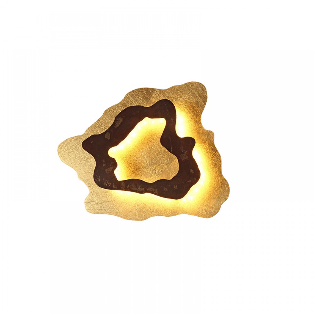 Aplique Halo Oxido-Pan De Oro 162272