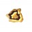 Aplique Halo Oxido-Pan De Oro 162272