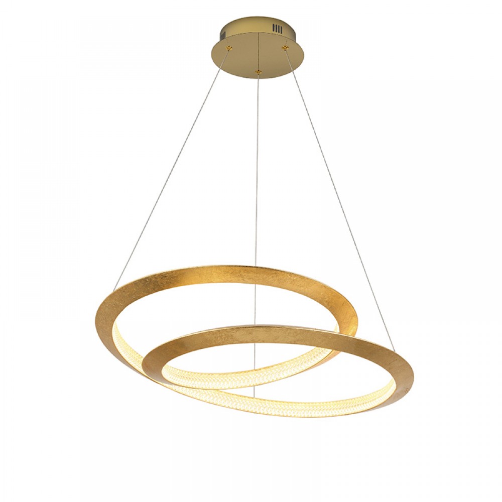 Lampara Eternity Pan Oro 60Ø Dimable 165723D
