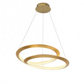 Lampara Eternity Pan Oro 60Ø Dimable 165723D