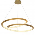 Lampara Eternity Pan Oro 97Ø Dimable 165839D