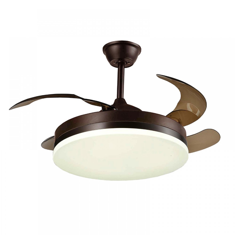 Ventilador Vento DC Marron 50Ø Dimable 168342D