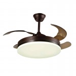 Ventilador Vento DC Marron 50Ø Dimable 168342D