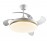 Ventilador Vento DC Blanco-Oro 50Ø Dimable 168377