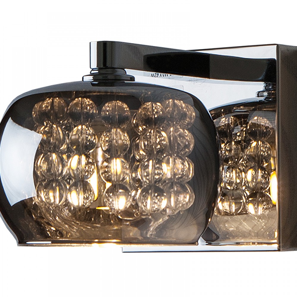 Aplique Led Arian Cromo Cristal Espejado 193091