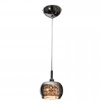 Lampara Led Arian Acero Brillo Cristal 1L 193273