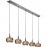 Lampara Led Arian Acero Brillo Cristal 5L 193539
