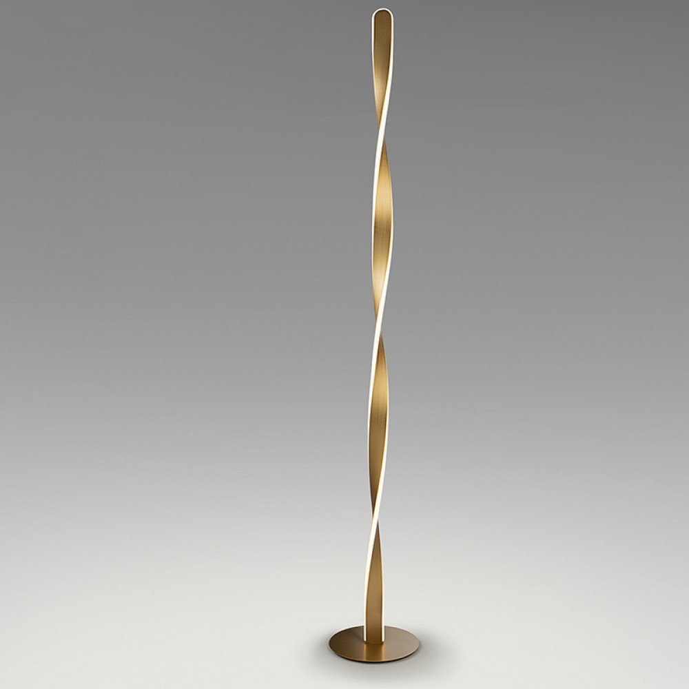 Lampara de Pie Twist Oro 219213