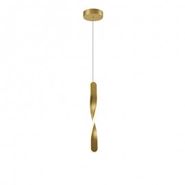 Lampara Twist 1 Luz Oro 219633