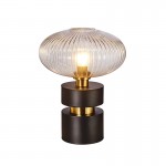 Sobremesa Norma 1 Luz Negro-Laton 225274