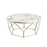 Mesa Cent Liza Oro-Simil Marmol 234917