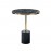 Mesa Auxiliar Dekala Negro-Oro Ø46 258203