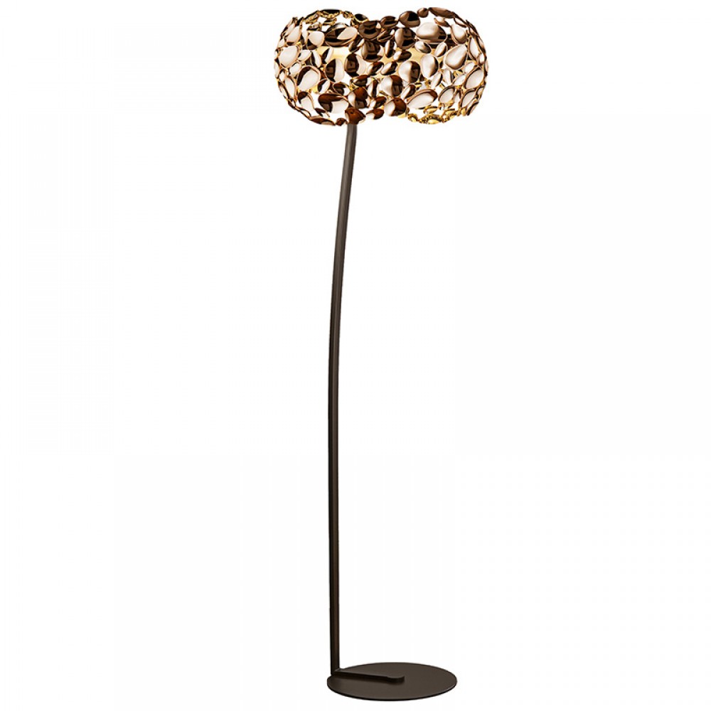 Lampara Pie Narisa Oro-Rosa 5 G9 Led 6W 266616N