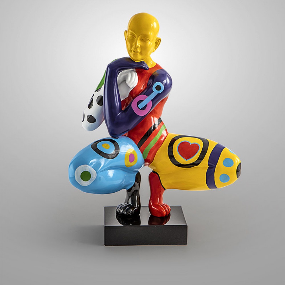 Figura Homo Mediana Decorada 298760