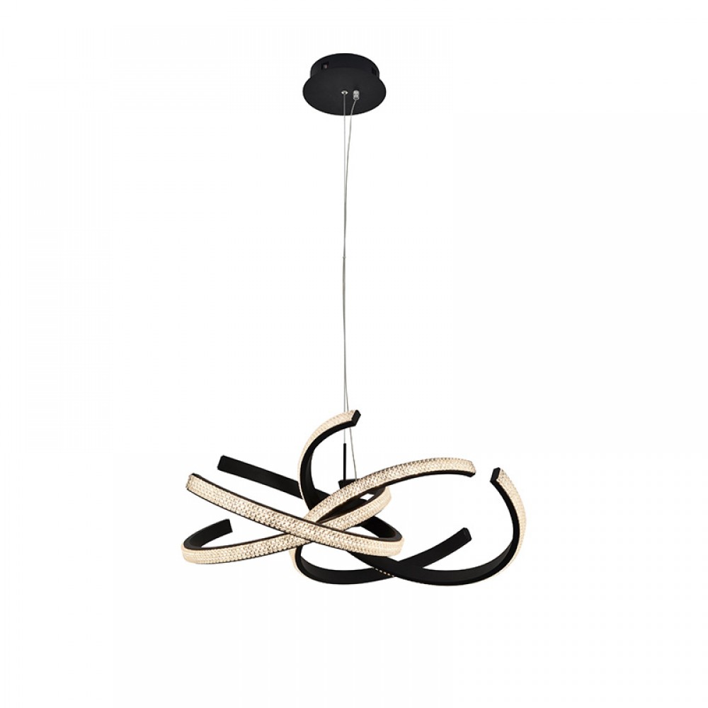 Lampara Ring II Negro 70Ø 302975