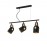 Lampara Adame 3 Luces Negro-Oro 346724