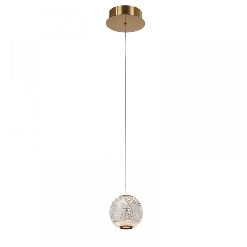 Lampara 1L Led Austral Oro Ø12 354004