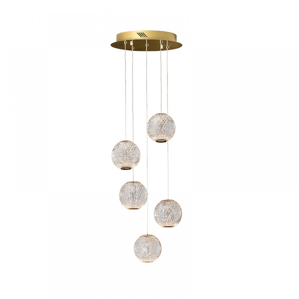 Lampara 5L Led Austral Oro Ø32 354196